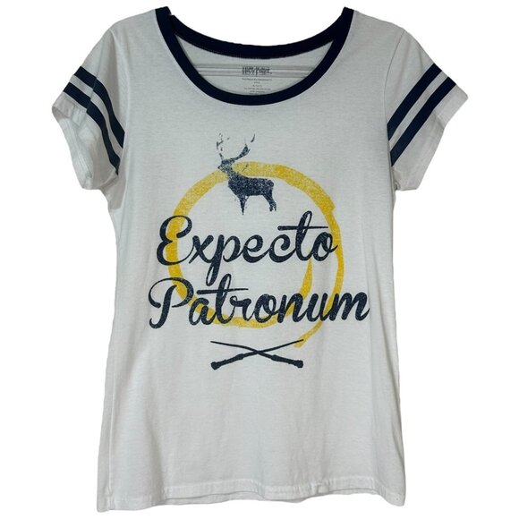 Harry Potter Expecto Patronum Graphic T-Shirt - Size XL - Picture 1 of 6